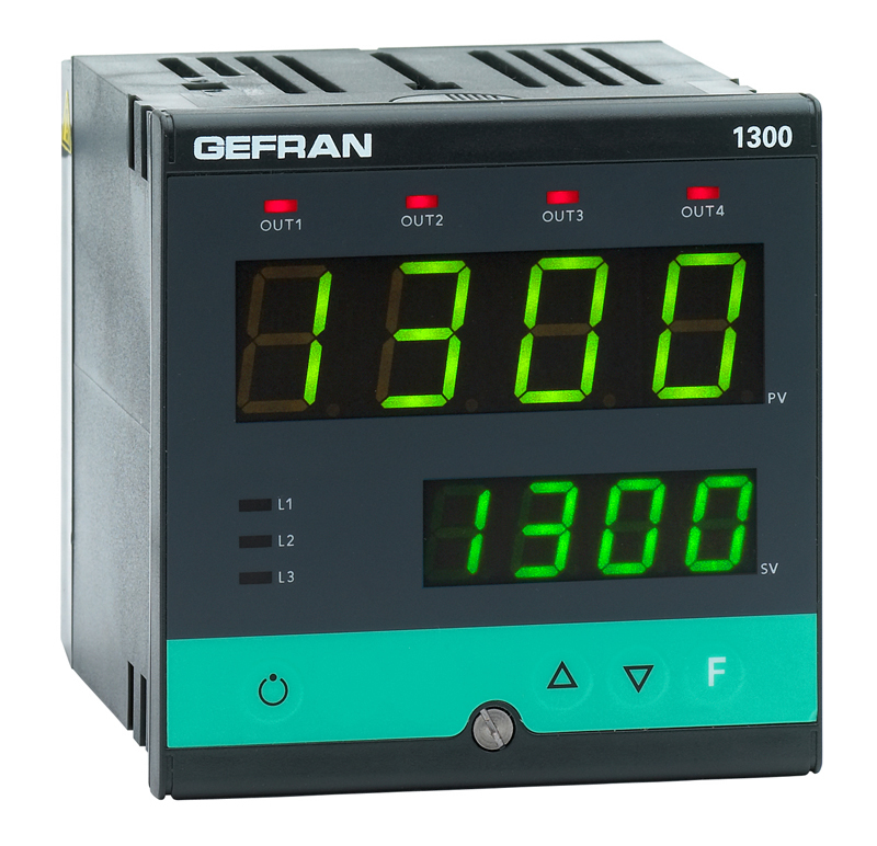 GEFRAN控制器-可編程單元 Basic models 1300 PID Controller, 1/4 DIN