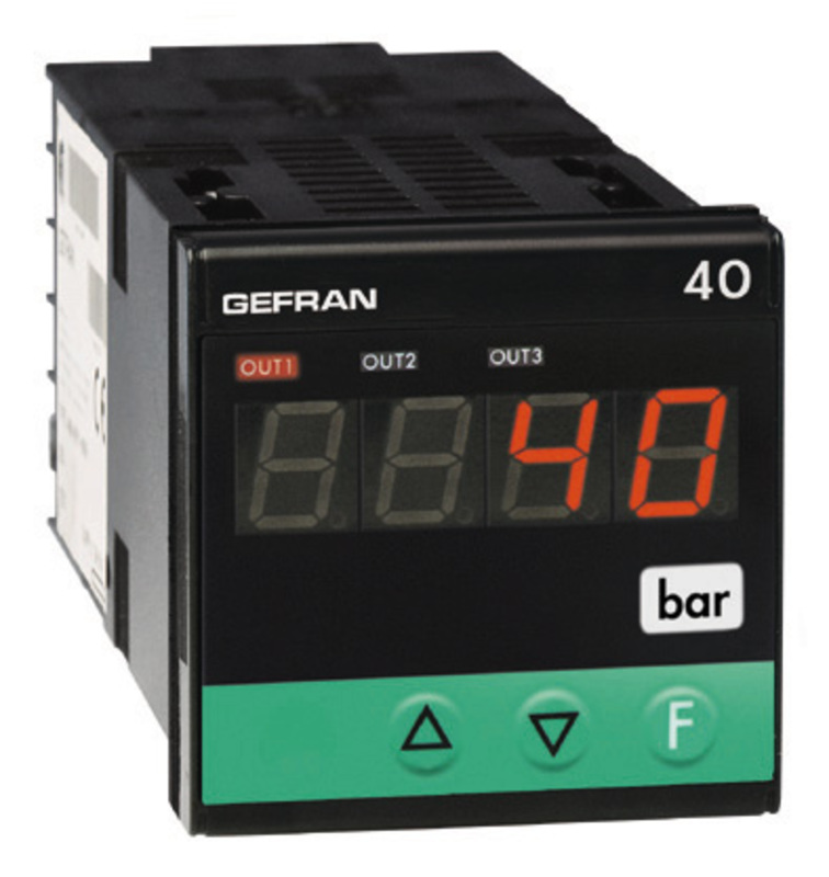 GEFRAN指示器和報警單元 Pressure, force and position inputs 40B48 Indicator/Alarm Unit for force, pressure and position inputs