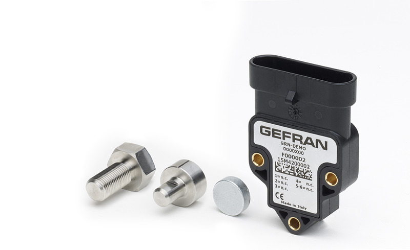 GEFRAN角度傳感器 GRN Hall-effect single-turn rotary sensor without shaft