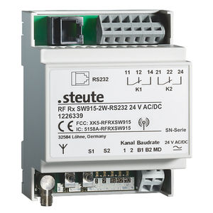 STEUTE無(wú)線型接收器 RF Rx SW915-2W-RS232 24